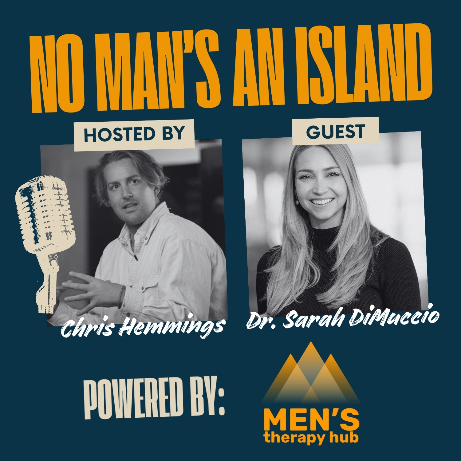 Episode 19 of No Man's an Island. Chris Hemmings speaks to Dr Sarah DiMuccio